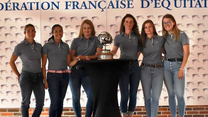 Salon de Provence vainqueur de la Coupe de France Féminine 2022 à Lamotte Beuvron